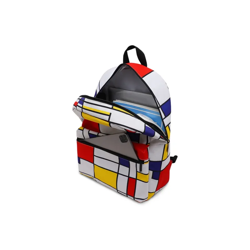 TINYAT Backpacks Multicolor Block-3