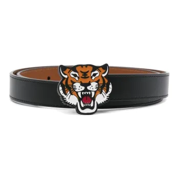 KENZO Tiger Buckle Reversible Belt