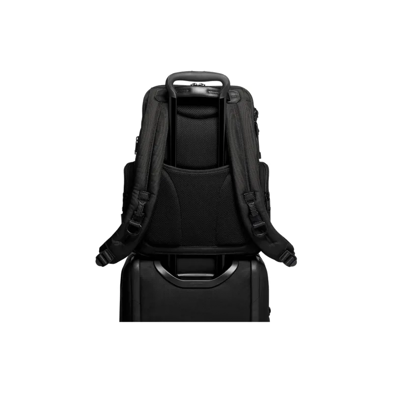 TUMI Alpha Bravo Nylon Backpack Men's Marine Blue Camouflage-5