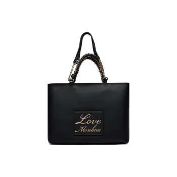 LOVE MOSCHINO Logo-plaque Tote Bag