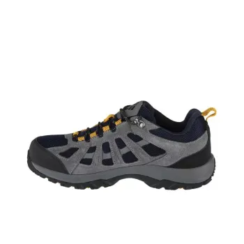 Columbia Cushioned Slip Resistant Low Top Outdoor Shoes Men's Gray Black