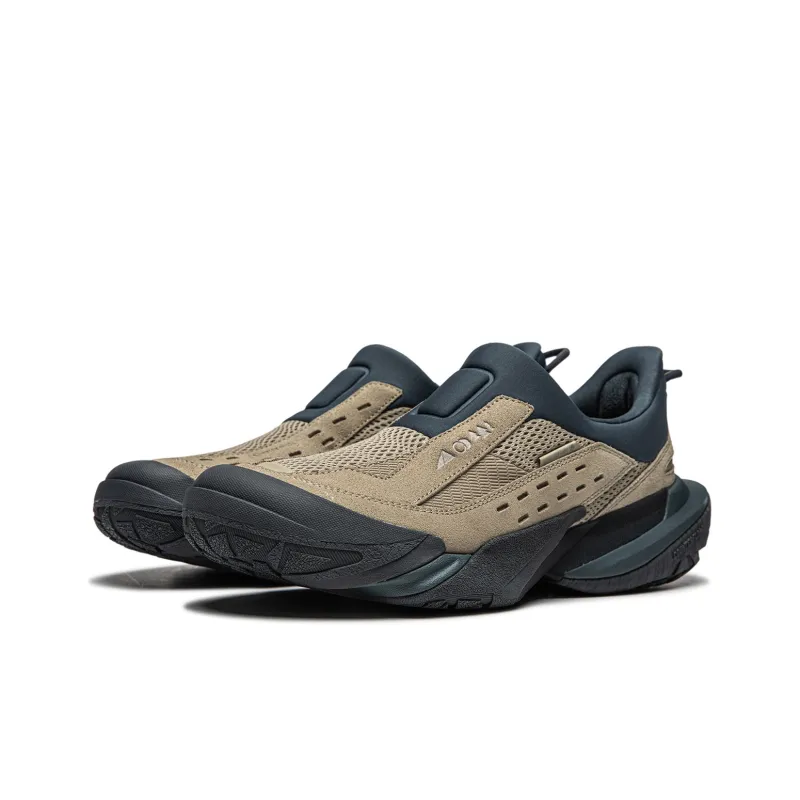 LiNing Hiking 3 CF Tracing Collection Cushioning Wear-Resistant Low-Top Casual Shoes Unisex Umber-2