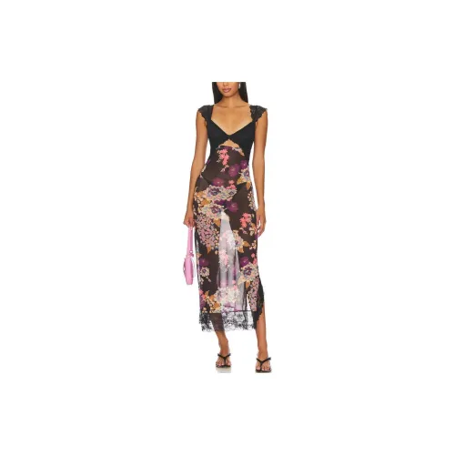 FREE PEOPLE Slip Dresses Women's Multicolor