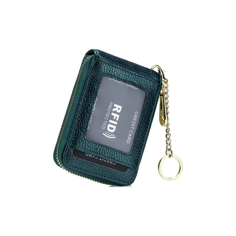 HAWA Cow Leather Card Holder Small Size Unisex Multicolor-13