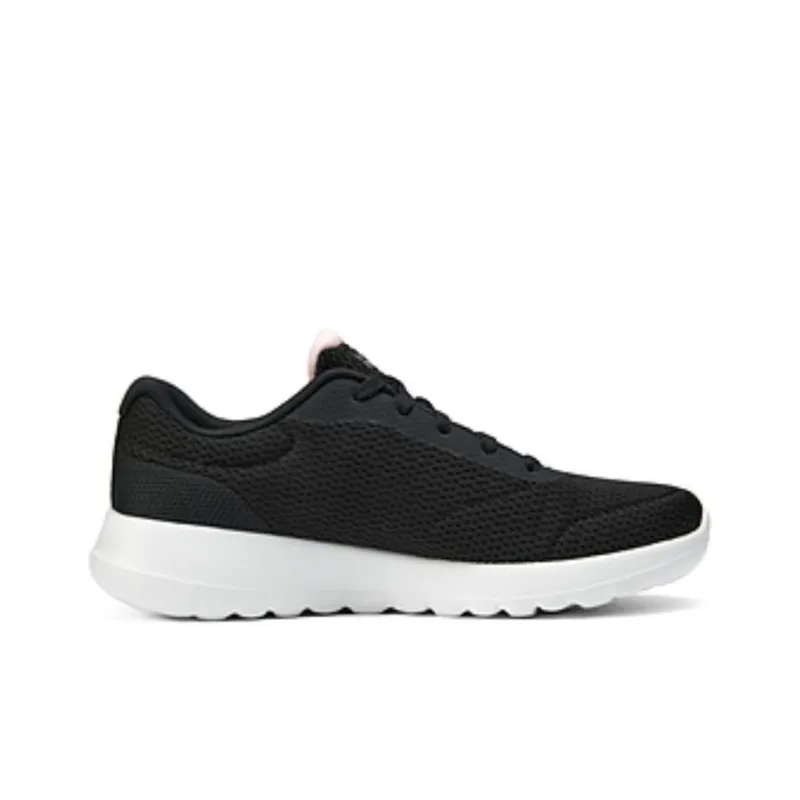 Skechers Abrasion Resistant, Breathable, Supportive, Lightweight Low Top Casual Shoes Women's Black White-1