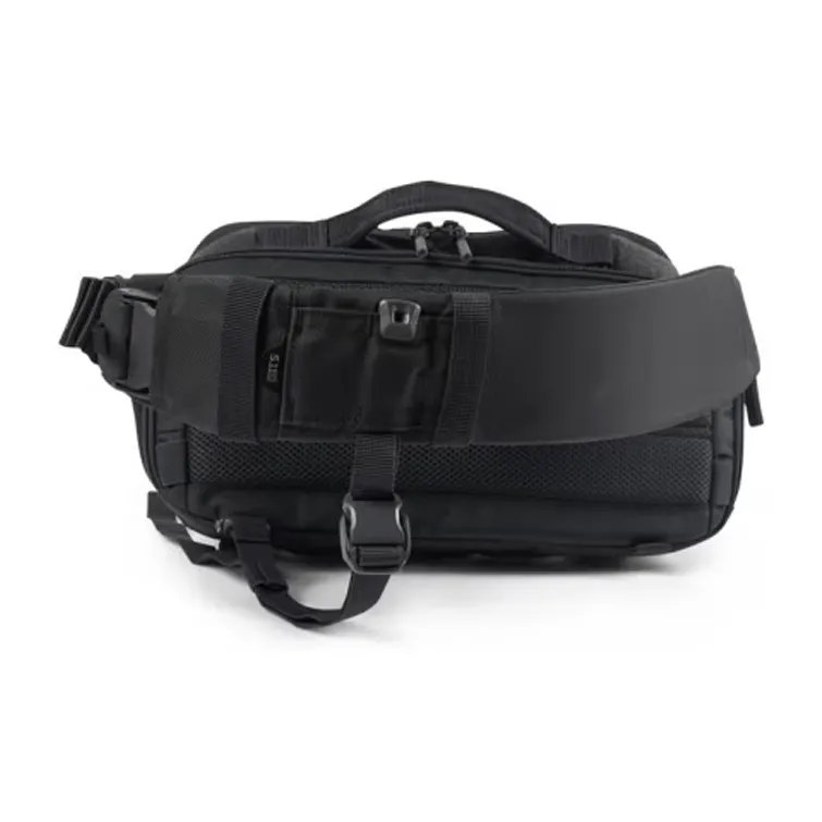 5.11 Water repellent Nylon Fanny Pack Trumpets Unisex Black/Gray/Blue-2