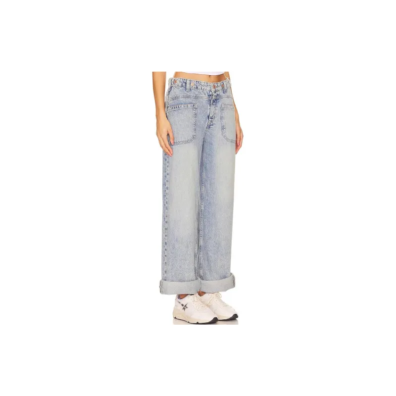 FREE PEOPLE Jeans Women's Blue-2