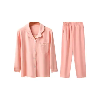 H-YXIANG Pajama Set Women's Pink