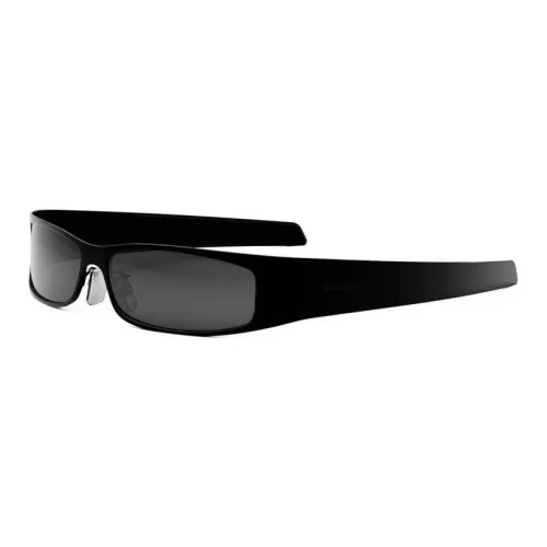 GIVENCHY Metal Irregular Shape Sunglasses Women's Black