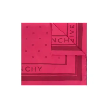 GIVENCHY Silk Scarves Women's Rose Red