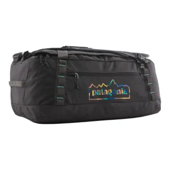 Patagonia Polyester Backpack, Handbag, Travel Bag Regular Unisex Ink Black