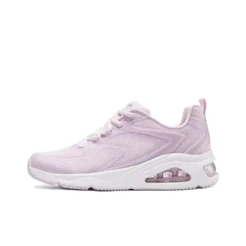 Skechers Cushioned Slip Resistant Abrasion Resistant Low Top Running Shoes Women's Pink