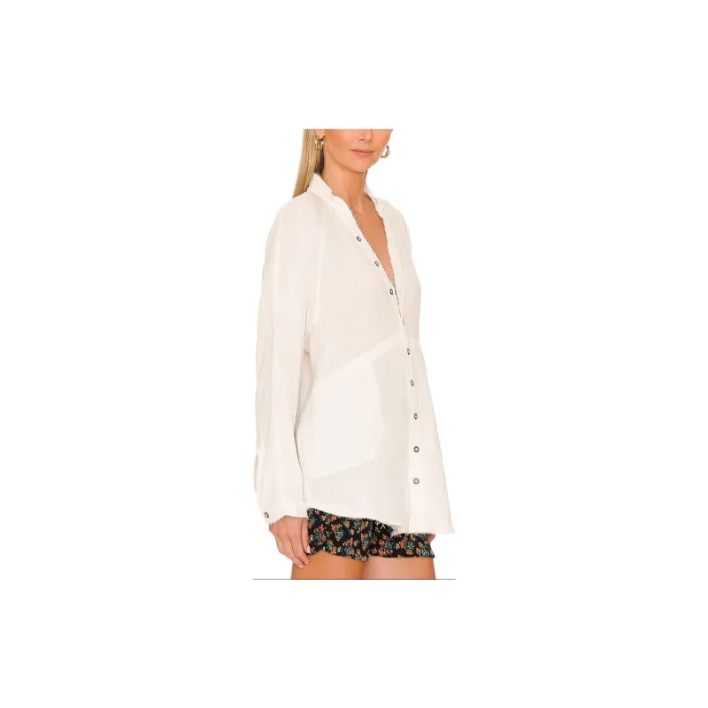 FREE PEOPLE Shirt Women's White-2