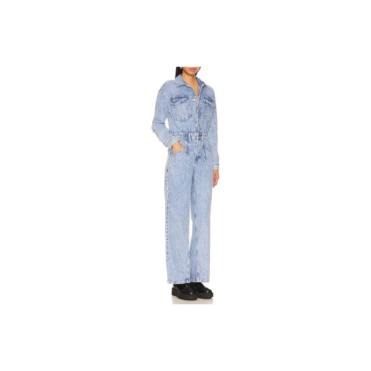 FREE PEOPLE Jumpsuit Women's Blue-2