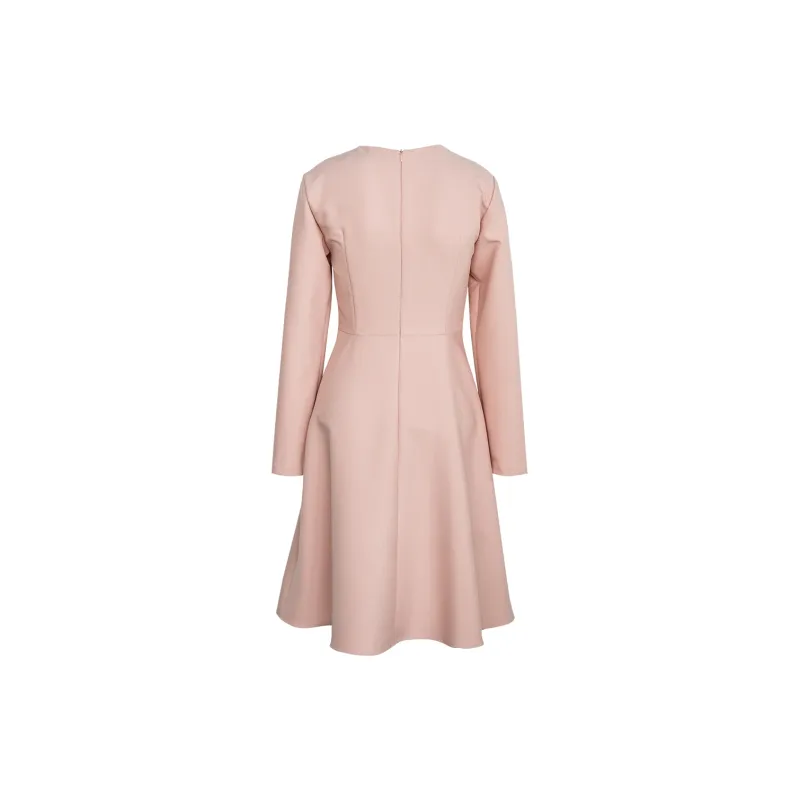 ROEYSHOUSE Long Sleeved Dress Women's Pink-1