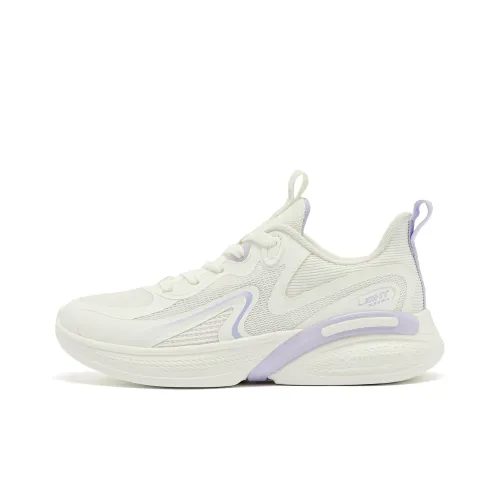 QIAODAN Stretch SE Running Shoes Women's Low-Top White/Purple