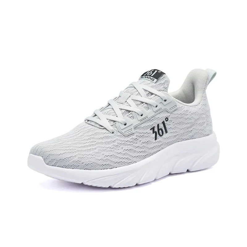 361° Cushioning Wear Resistant Low Top Running Shoes Men's Photon Obsidian Black-1
