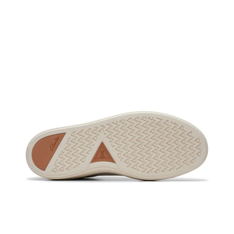 Clarks Art Movement Series Skateboard Shoes Men's White-4
