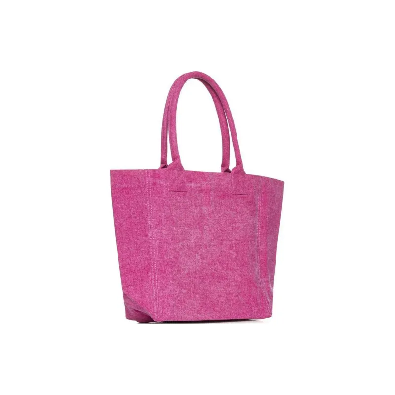 ISABEL MARANT Yenky Logo Embroidered Tote Bag-1