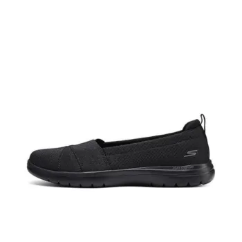 Skechers On The GO Fle Cushioning Abrasion Resistant Breathable Low Top Casual Shoes Women's Black