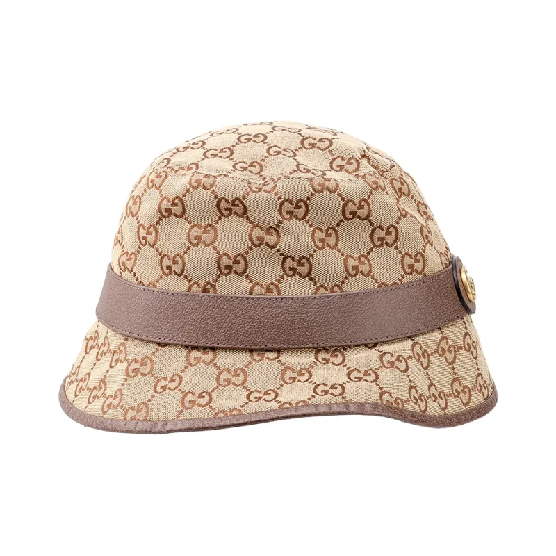 GUCCI Gg Canvas Fedora-2
