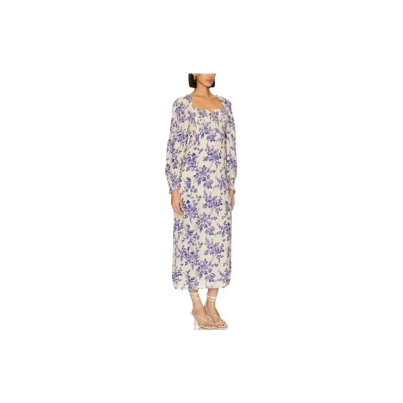 FREE PEOPLE Long-Sleeved Dresses Women's Multicolor-2
