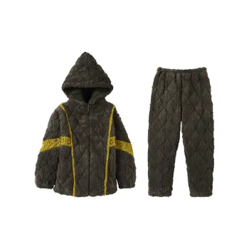 WOLFSFUL Pajama Set Men's Dark Moss Green