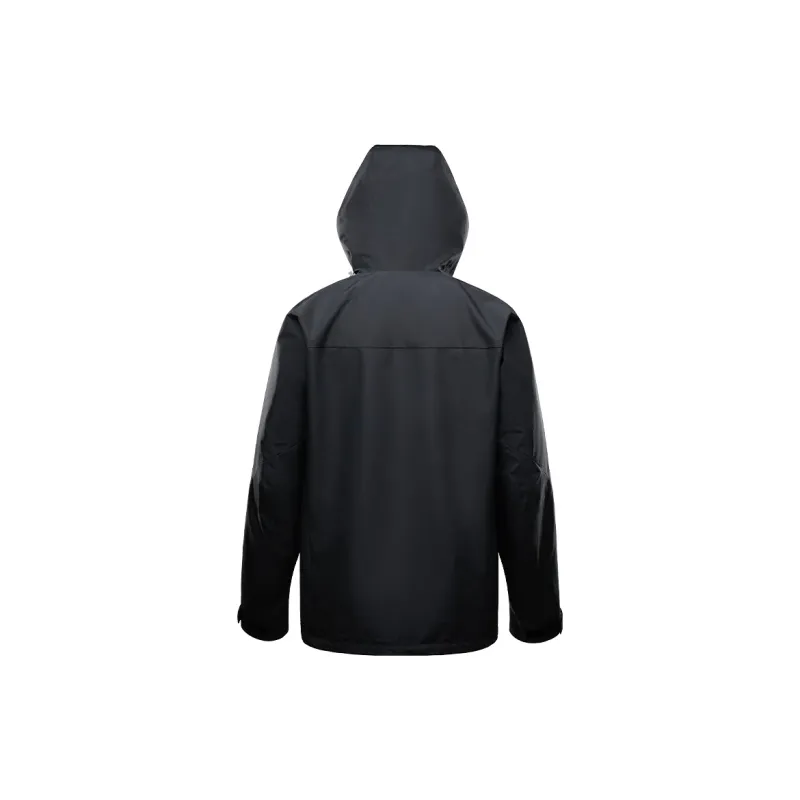 OCCUPY Classic Logo Windbreaker Jackets Unisex Pure Black-1