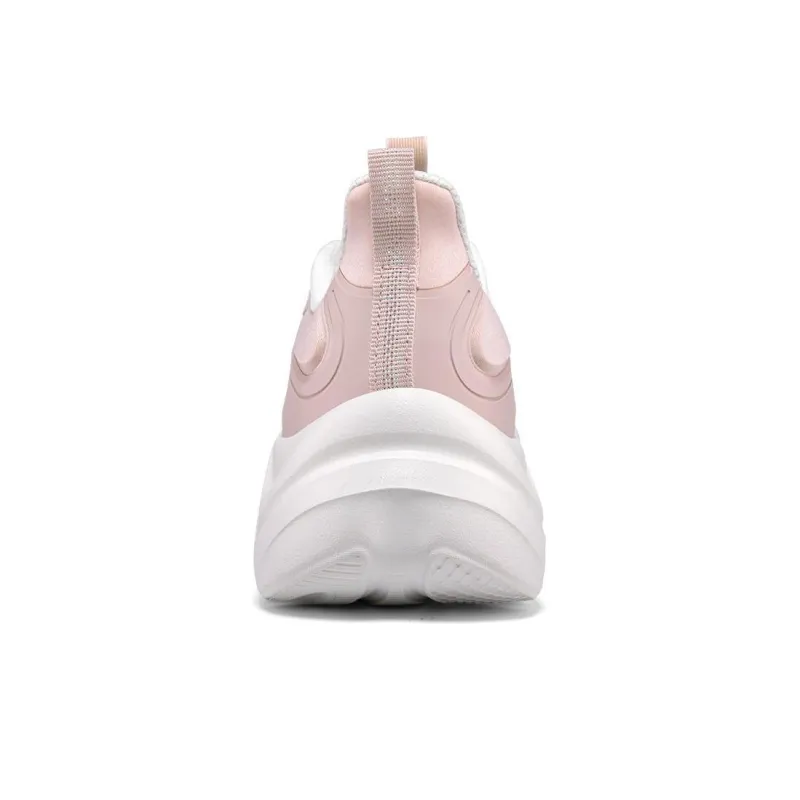 361° Shock Absorbers Rebound Low Top Running Shoes Women's White Pink-2