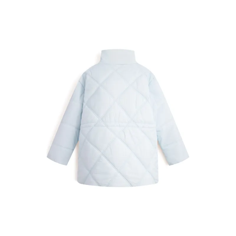 CALVIN KLEIN Puffer Jacket Women's Ivory Yellow-3