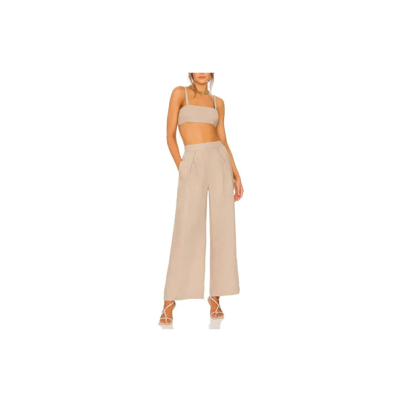 FREE PEOPLE Casual Suit Women's Beige-1