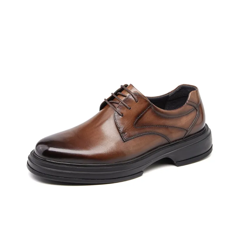 VICKI BROWN Dress Shoes Men Low Top Brown/Black-6