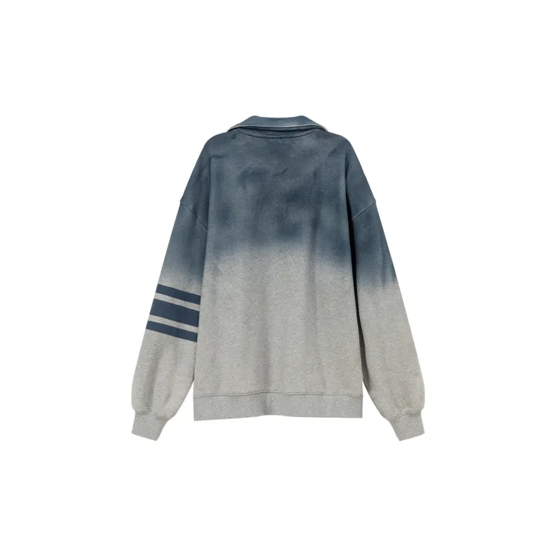 NO ONE ELSE Sweatshirts Unisex Gray Blue-1