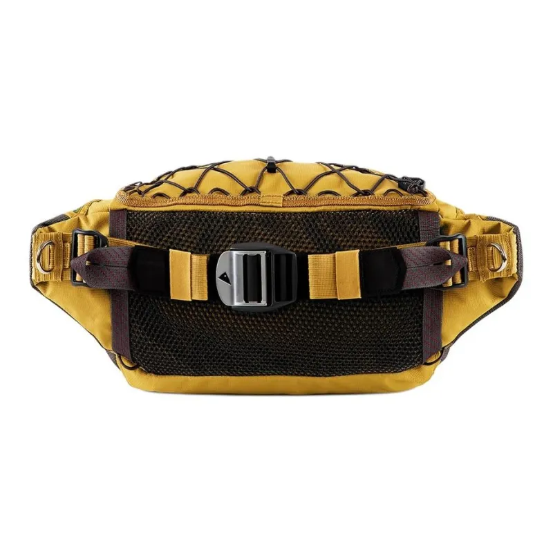 KLATTERMUSEN Recycled Polyamide Sling Bag, Fanny Pack Regular Unisex Amber Gold-1