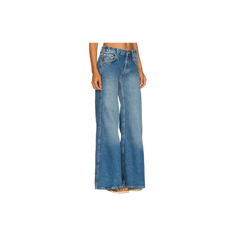 FREE PEOPLE Jeans Women's Blue-2