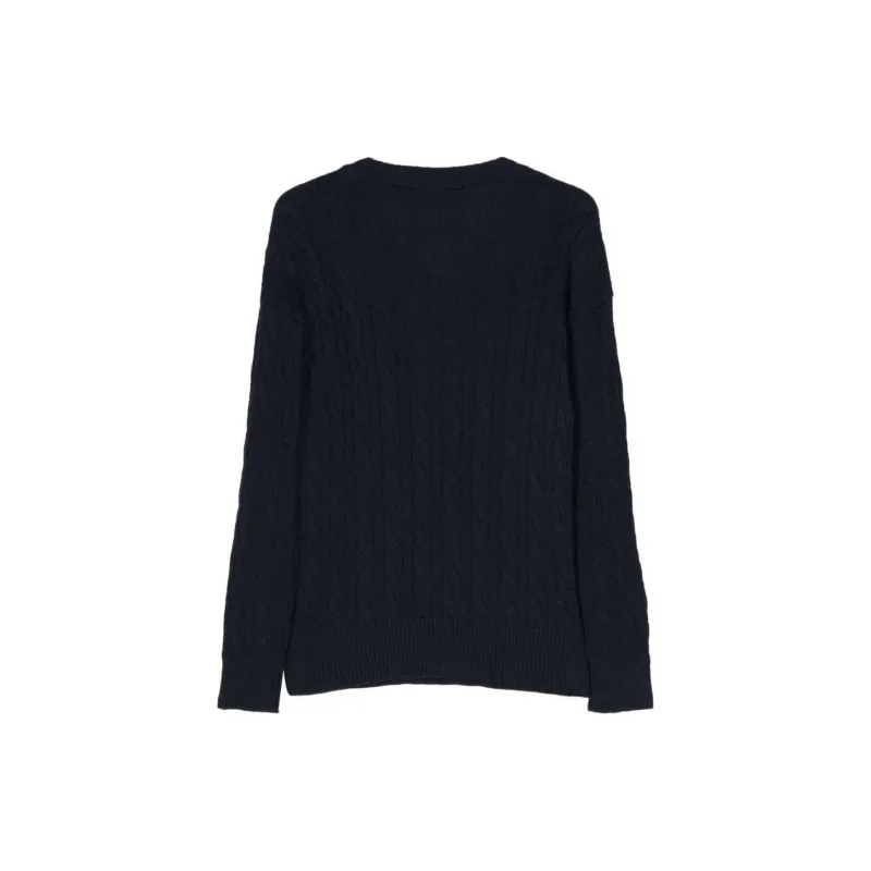 ASPESI Cable knit Cotton Jumper-1