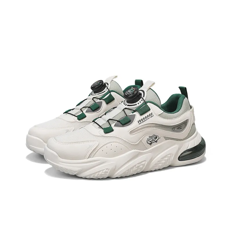 DEERWAY Wear-Resistant Height Increasing Low-Top Chunky Sneakers Men's-4