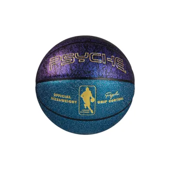 PSYCHE PU Basketball Purple Blue Size 7 Ball Standard Training Unisex
