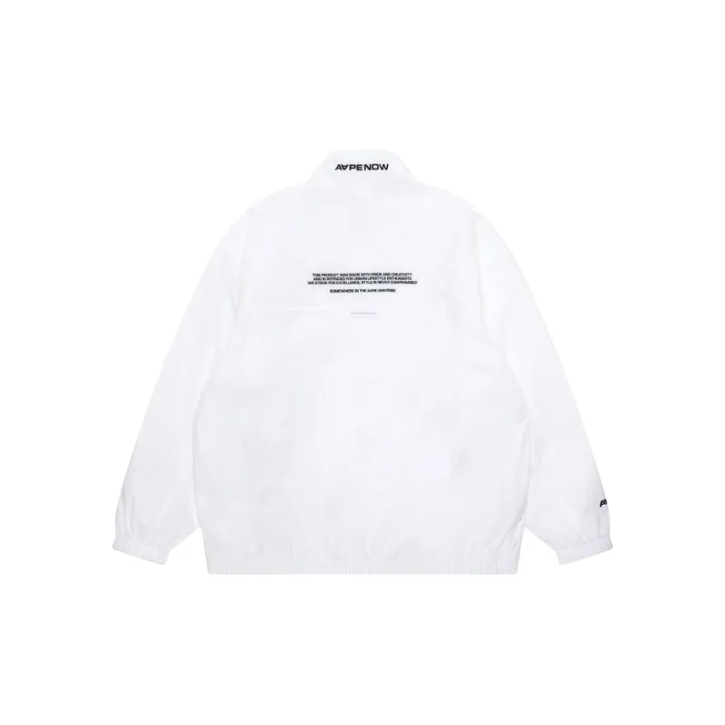 Aape Logo appliqué Zip up Jacket-3