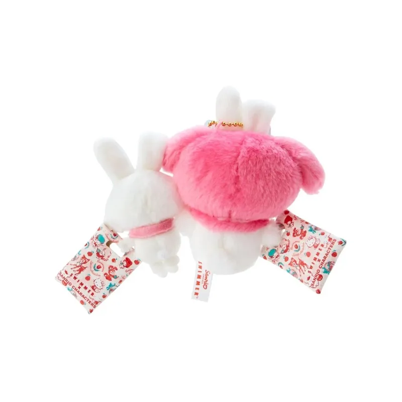 Sanrio x SWIMMER My Melody Dolls Plush Pendant 11.5cm Height-1