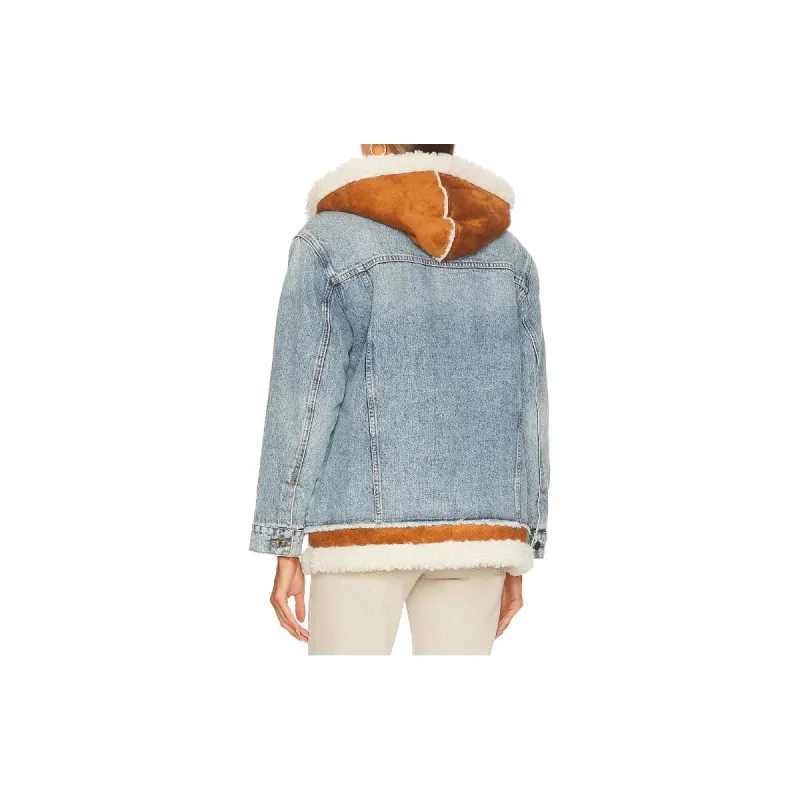 FREE PEOPLE Jackets Coats Women's Blue-2
