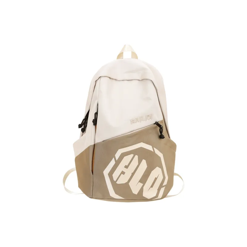Alcohol Dragon Nylon Backpack Regular Unisex Black/Green/Light Gray/Blue/Dark Gray/Khaki-1