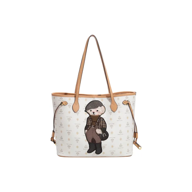 MISS GAIL Handbags Monogram White-0