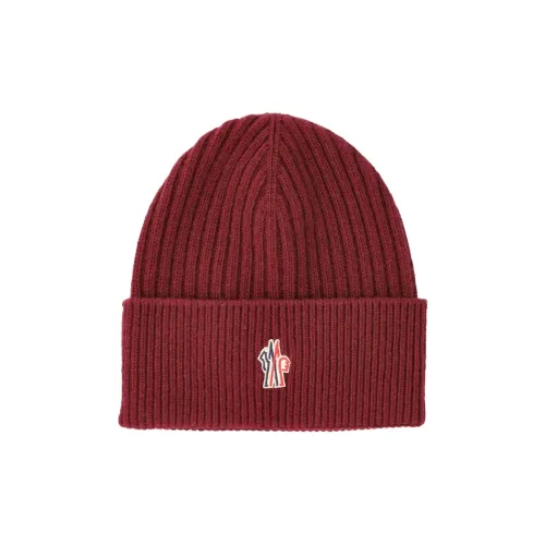 Moncler Cashmere Wool Beanies Men's Red