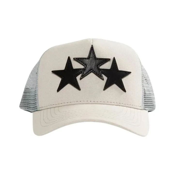 AMIRI 3 Star Trucker Hat-0