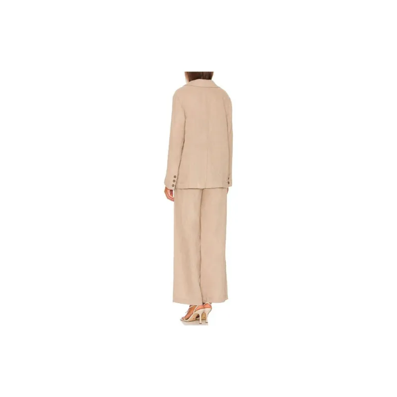 FREE PEOPLE Casual Suit Women's Beige-3