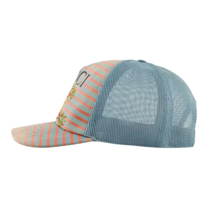 GUCCI Canvas Baseball Caps Kids' Multicolor-1