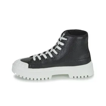Levi's Wear resistant And Waterproof High Top Casual Shoes Women's Black