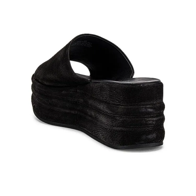 FREE PEOPLE Slide Slippers 6cm Women's Black-3