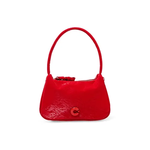 Bywhich Polyester Shoulder Bag Regular Women's Red